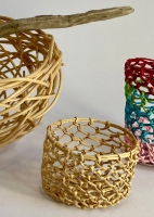 Catriona Pollard - Basketry, two techniques in one!